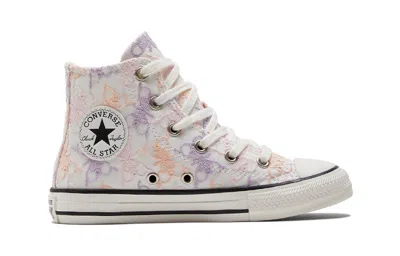Converse Chuck Taylor All Star Canvas Shoes K 'pink Purple' In Multi
