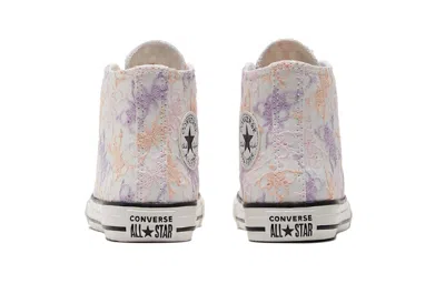 Converse Chuck Taylor All Star Canvas Shoes K 'pink Purple' In Multi