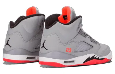 Air Jordan (gs)  5 Retro 'hot Lava' In Gray