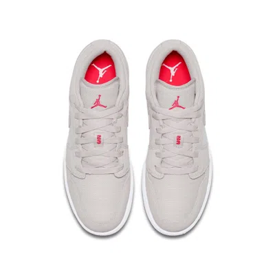 Air Jordan (gs)  1 Low 'desert Sand' In Gray