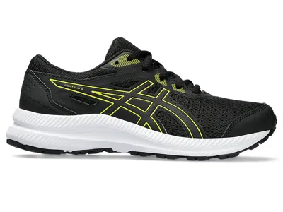 Asics (gs)  Contend 8 'black Bright Yellow' In Multi