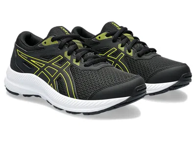 Asics (gs)  Contend 8 'black Bright Yellow' In Multi