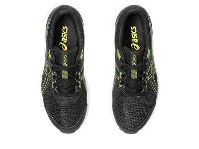 Asics (gs)  Contend 8 'black Bright Yellow' In Multi