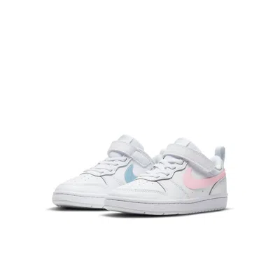 Nike (ps)  Court Borough Low 2 'white Arctic Punch'