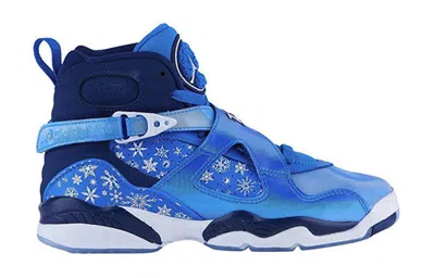 Air Jordan (gs)  8 Retro 'snowflake' In Blue