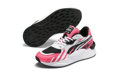 Puma (gs) Sonic X  Rs 9.8 Low Running Shoes Black/white/pink