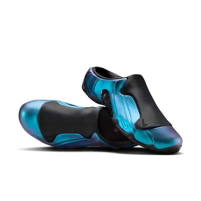 Nike Clogposite Iridescent Tpu And Shell Slip-on Sneakers In Blue