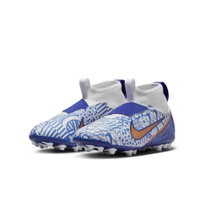 Nike (gs)  Mercurial Superfly 9 Academy Cr7 Ag 'blue White'