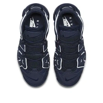 Nike (gs)  Air More Uptempo 'navy' In Animal Print
