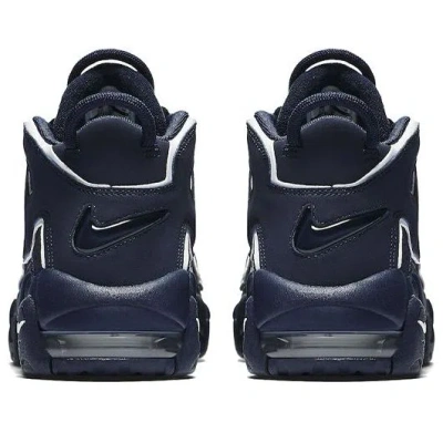 Nike (gs)  Air More Uptempo 'navy' In Animal Print