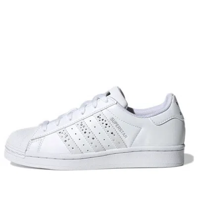 Adidas Originals (gs) Adidas Superstar 'white Sparkle'
