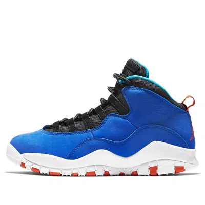 Air Jordan (gs)  10 Retro 'tinker' In Blue
