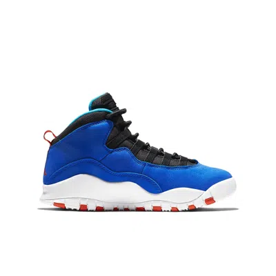 Air Jordan (gs)  10 Retro 'tinker' In Blue