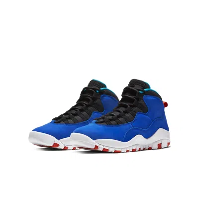 Air Jordan (gs)  10 Retro 'tinker' In Blue