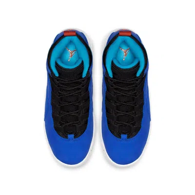 Air Jordan (gs)  10 Retro 'tinker' In Blue