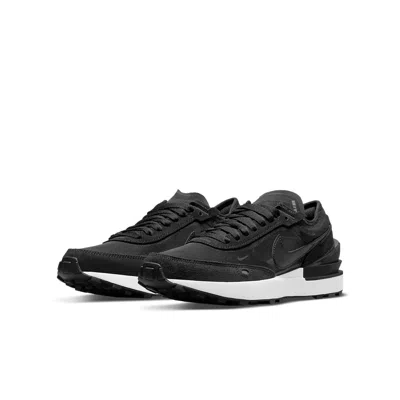 Nike (gs)  Waffle One 'black'