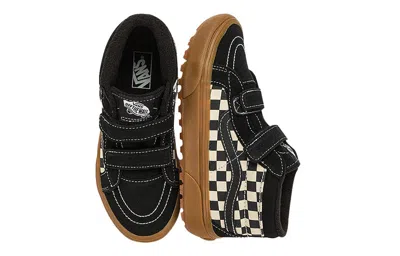 Vans (ps)  Shoes Sk8-mid Reissue V Mte-1 'black Marshmallow'