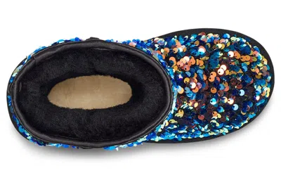 Ugg (ps)  Classic Ii Stellar Sequin 'black' In Multi