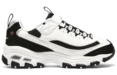 Skechers (gs)  Dlites 1.0 'black White' In Multi