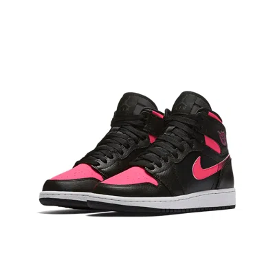 Air Jordan (gs) 1 Retro High 'black Hyper Pink' | ModeSens