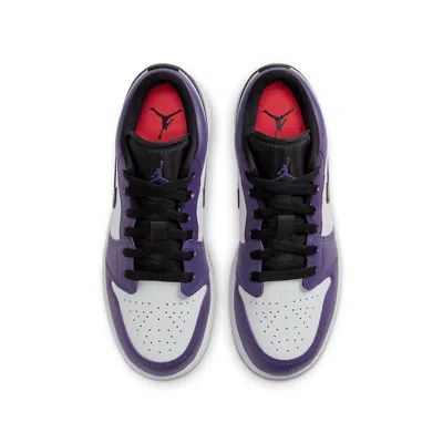 Air Jordan (gs)  1 Low 'court Purple' In Blue