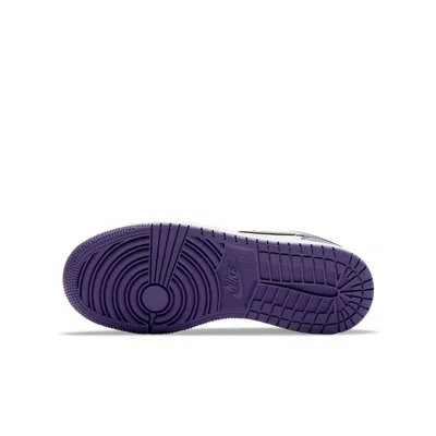 Air Jordan (gs)  1 Low 'court Purple' In Blue