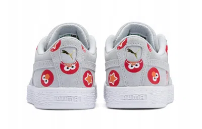 Puma (ps)  Sesame Street 50 Suede Badge Ps In Gray