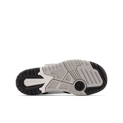 New Balance (ps)  550 Bungee Lace With Top Strap 'white Black'