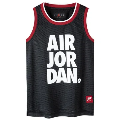 Air Jordan (ps)  Mesh Jersey 'black Red White'