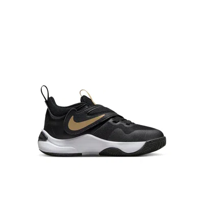 Nike (ps)  Team Hustle D11 'black Metallic Gold'