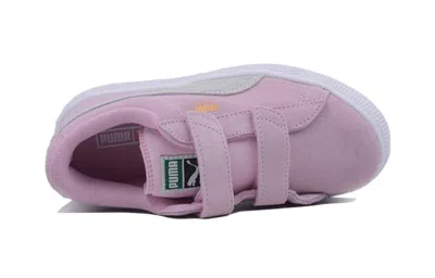 Puma (ps)  Suede 2 Straps Skate Shoes Pink
