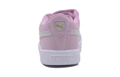 Puma (ps)  Suede 2 Straps Skate Shoes Pink