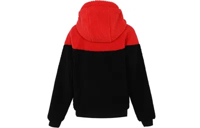 Nike (gs)  Kids Fleece Stay Warm Colorblock Hooded Jacket Boy Black