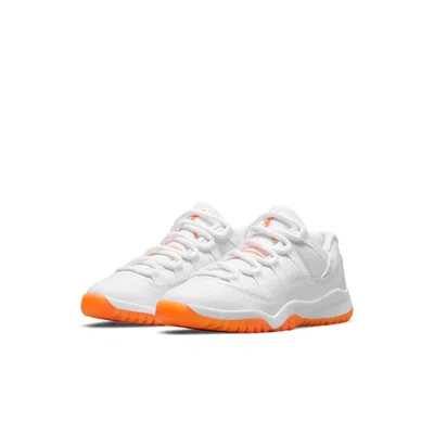 Air Jordan (ps)  11 Retro Low 'bright Citrus' In White