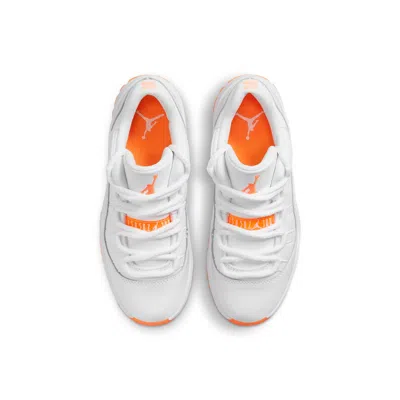 Air Jordan (ps)  11 Retro Low 'bright Citrus' In White