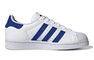 Adidas Originals (gs) Adidas Superstar 'white Royal Blue'