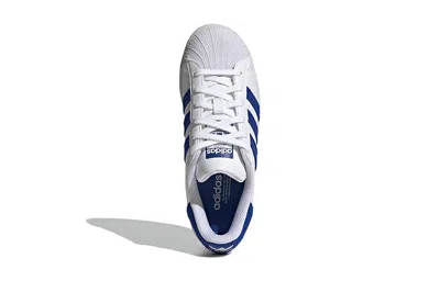 Adidas Originals (gs) Adidas Superstar 'white Royal Blue'