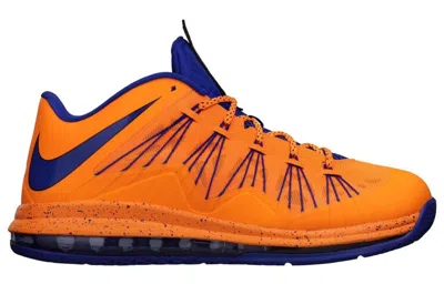 Nike Air Max Lebron 10 Low 'knicks' In Orange