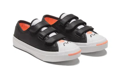 Converse Jack Purcell K Black/white/orange