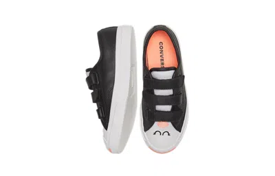 Converse Jack Purcell K Black/white/orange