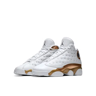 Air Jordan (gs)  13/14 Retro 'defining Moments Pack' In White