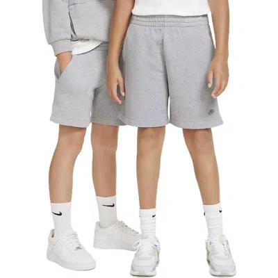 Nike (ps)  Sportswear Icon Fleece Shorts 'grey' In Gray