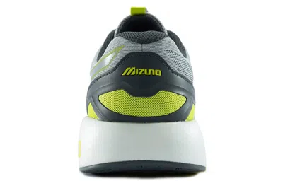 Mizuno Pi Ec Low-top Grey/yellow In Gray
