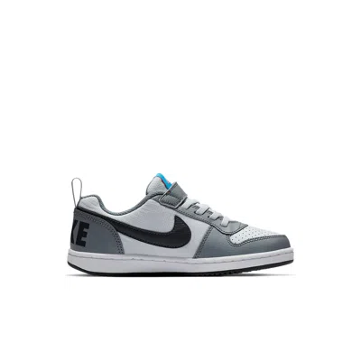 Nike (ps)  Court Borough Low Grey/blue