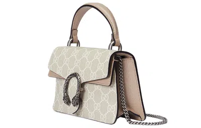 Gucci (wmns)  Dionysus Mini Top Handle Bag 'being White' In Gray