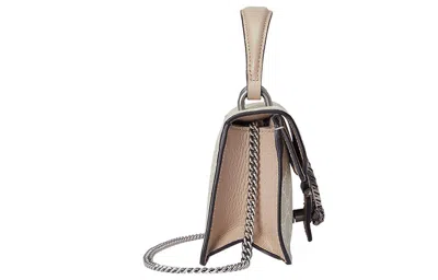Gucci (wmns)  Dionysus Mini Top Handle Bag 'being White' In Gray