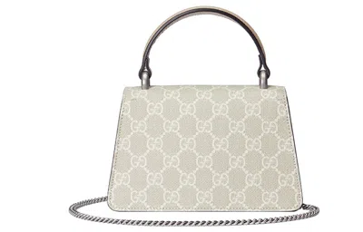 Gucci (wmns)  Dionysus Mini Top Handle Bag 'being White' In Gray