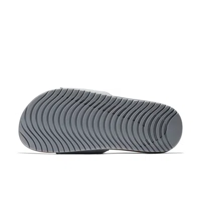 Nike (gs)  Kids' Kawa Slide Sandals Grey/orange In Gray