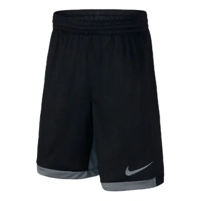 Nike (gs)  Training Breathable Logo Sports Shorts Boy Black