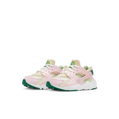 Nike (gs)  Huarache Run Se 'pink Green'